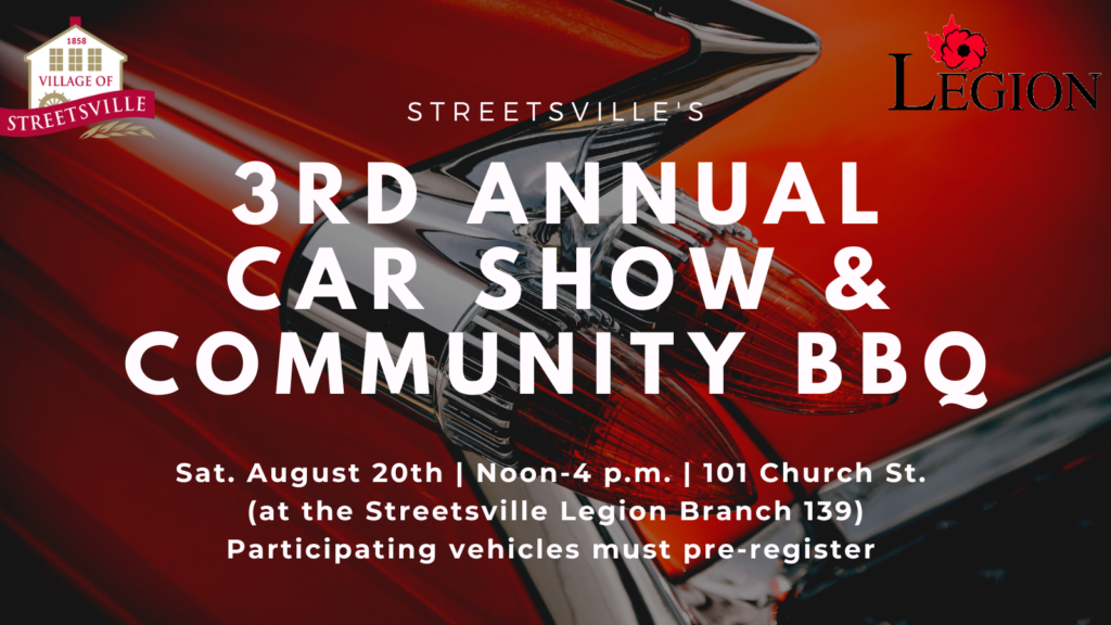 Streetsville's Annual Car Show & Community BBQ