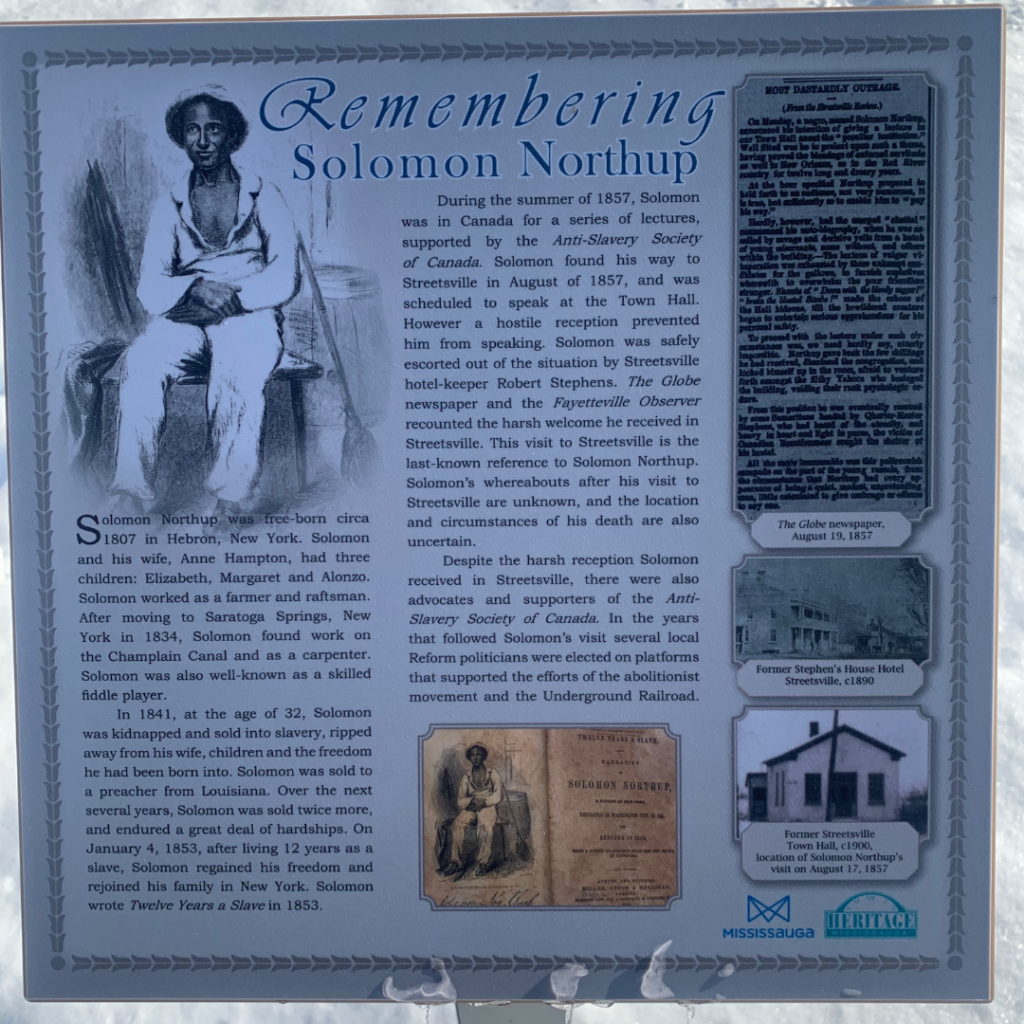 Unveiling Ceremony of Solomon Northup Plaque