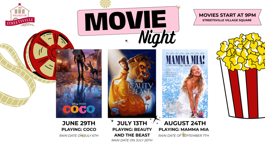 Summer Movie Nights in The Square